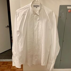 Oscar de la Renta Tuxedo Dress Shirt